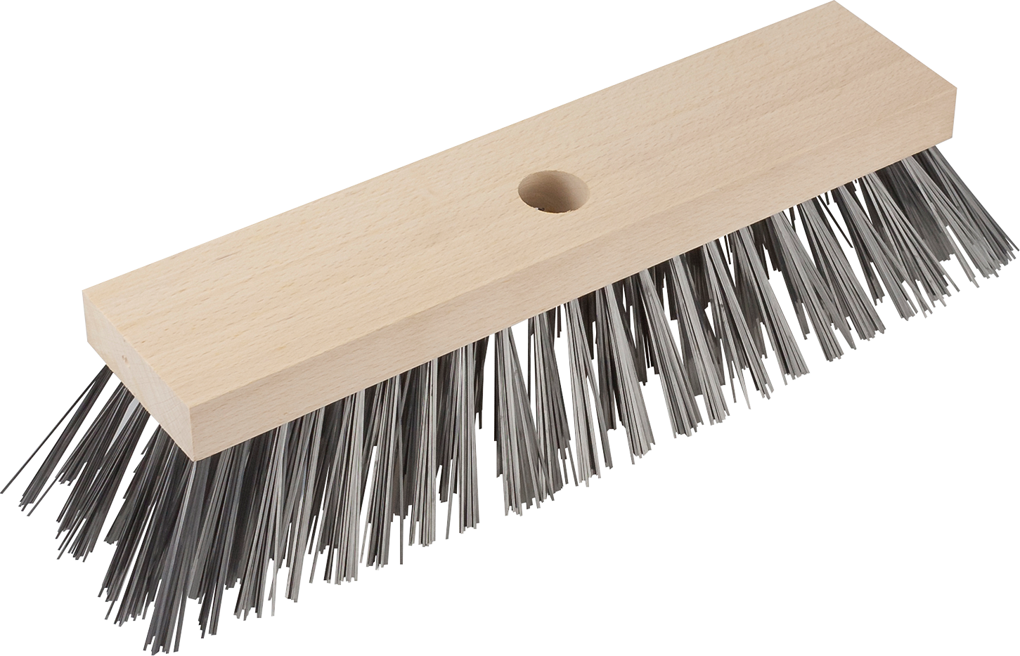 BÜMAG eG Stahldrahtbesen mit Stielloch 30 cm grau