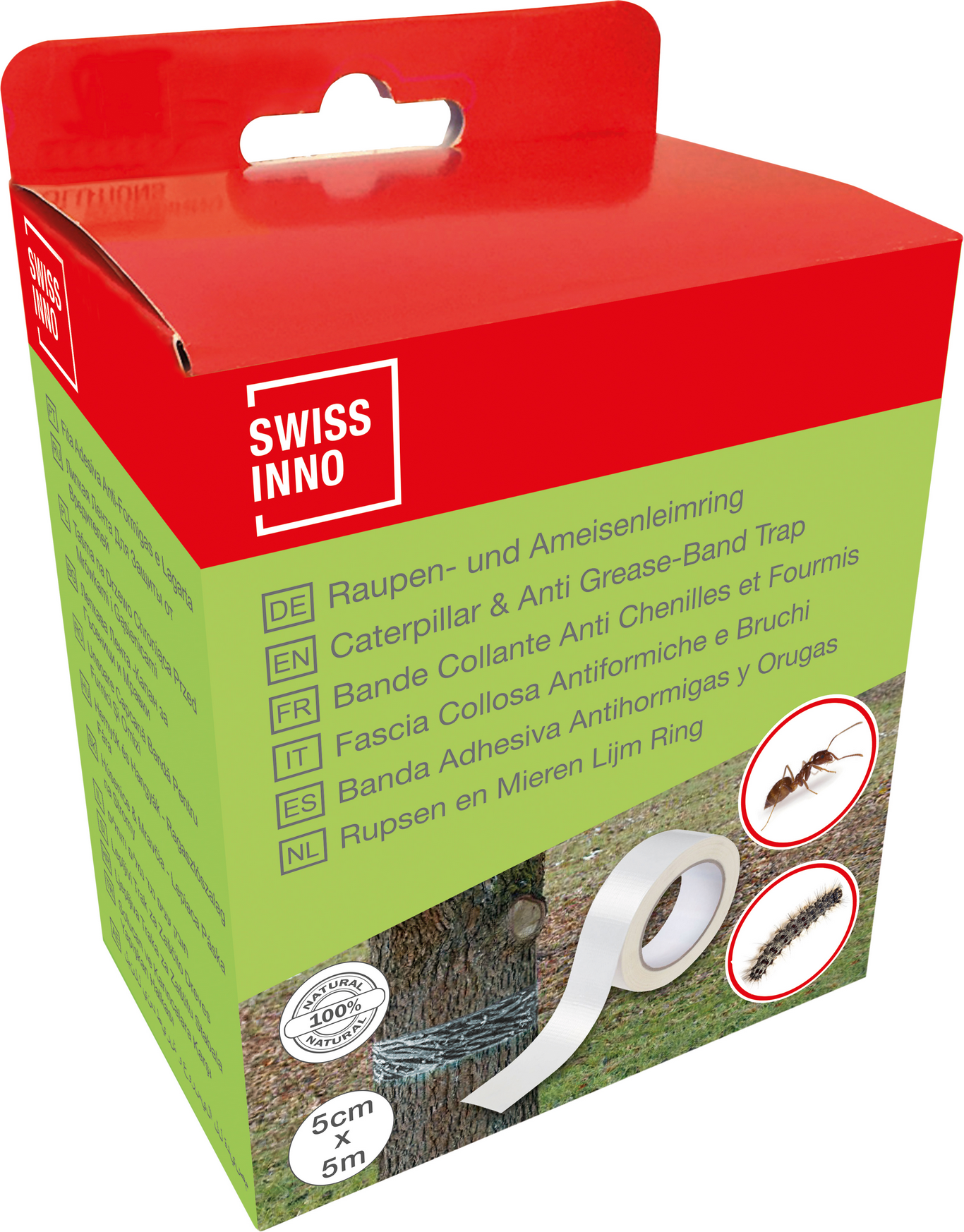 Thumbnail - SWISS INNO Raupen- und Ameisenleimring 'Natural Control' 5 x 500 cm