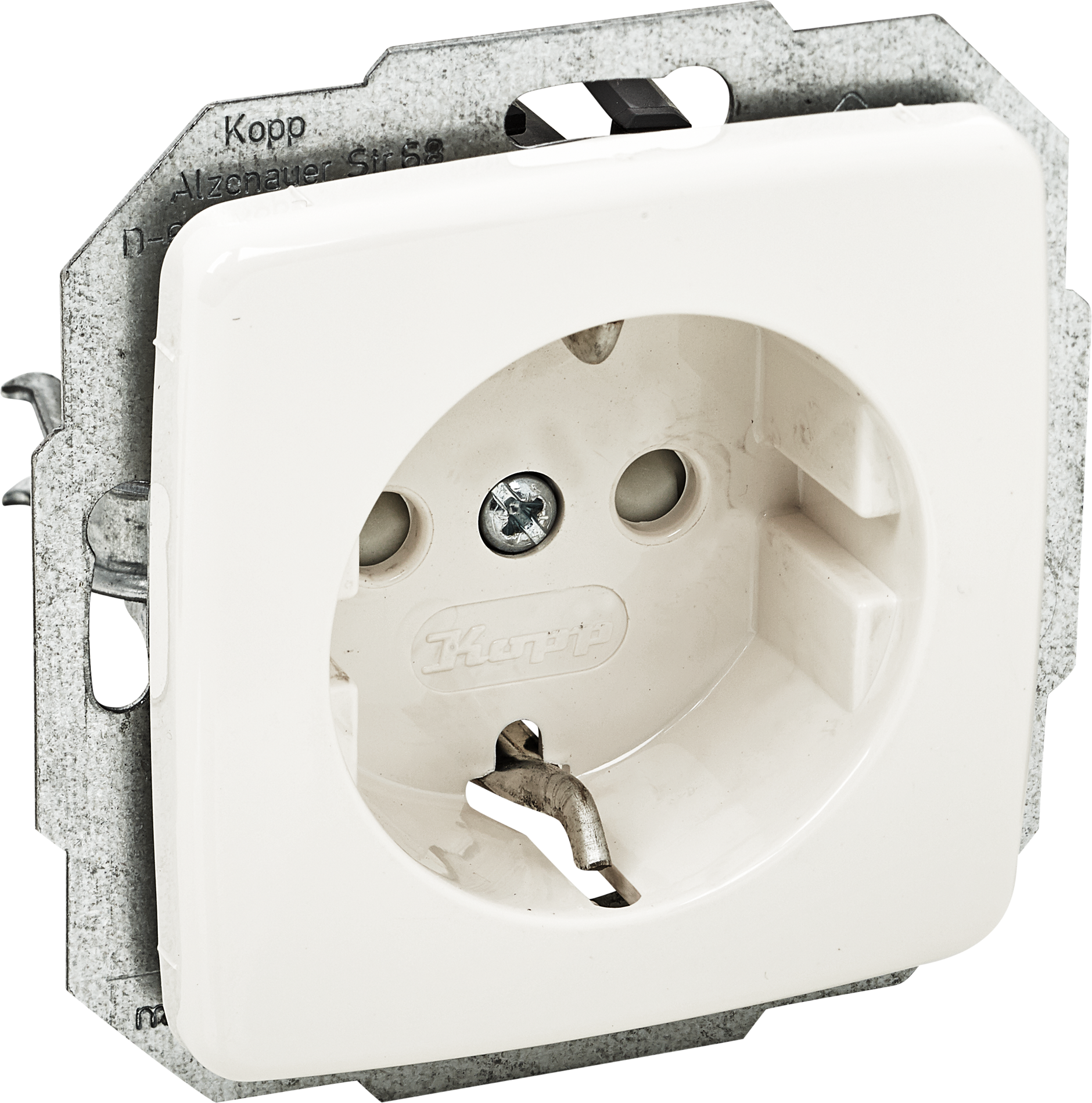 Kopp Schukosteckdose 'Rivo' 1-fach reinweiß