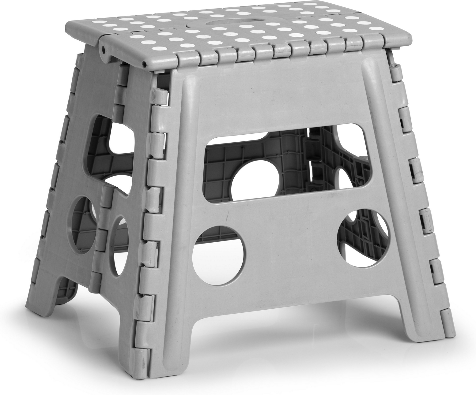 Zeller Klapphocker grau 37 x 32 x 30 cm