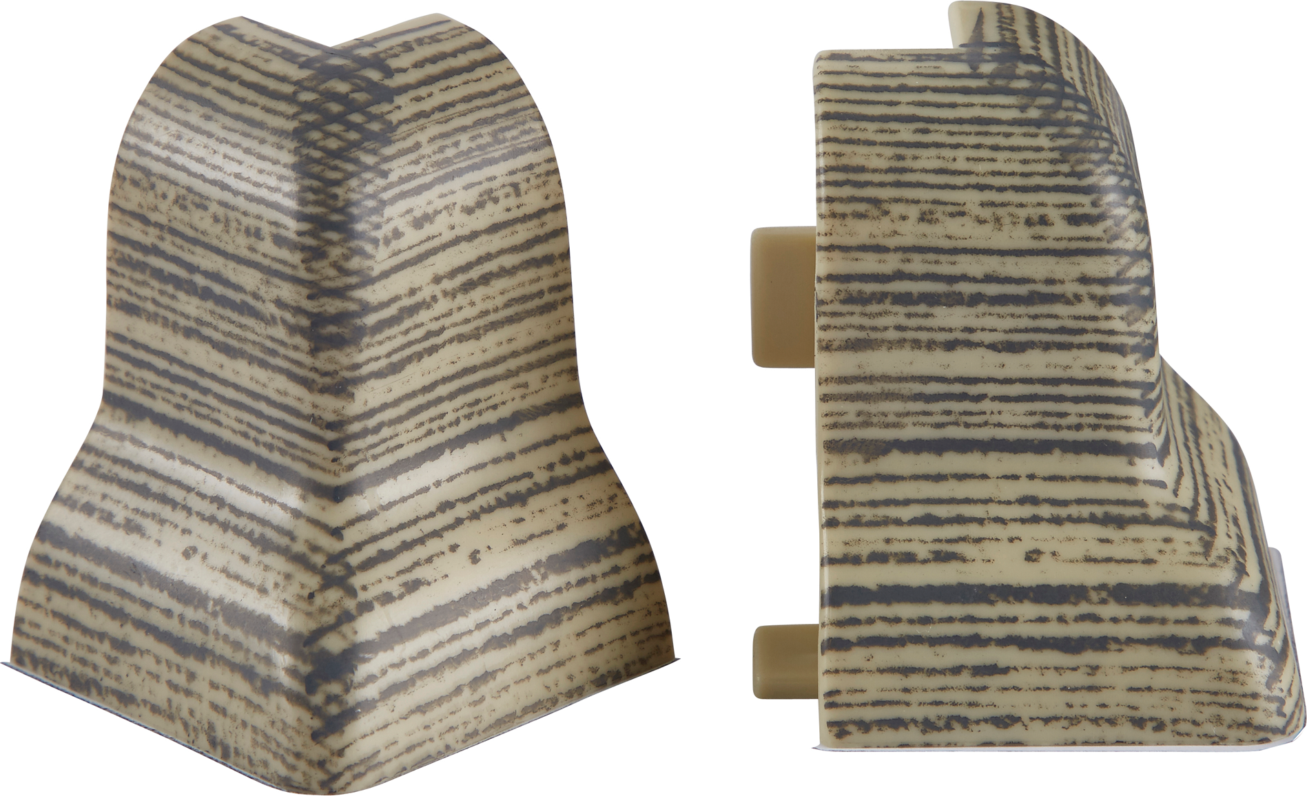 toom Außenecke für Sockelleiste Seekiefer grau, 2 Stück