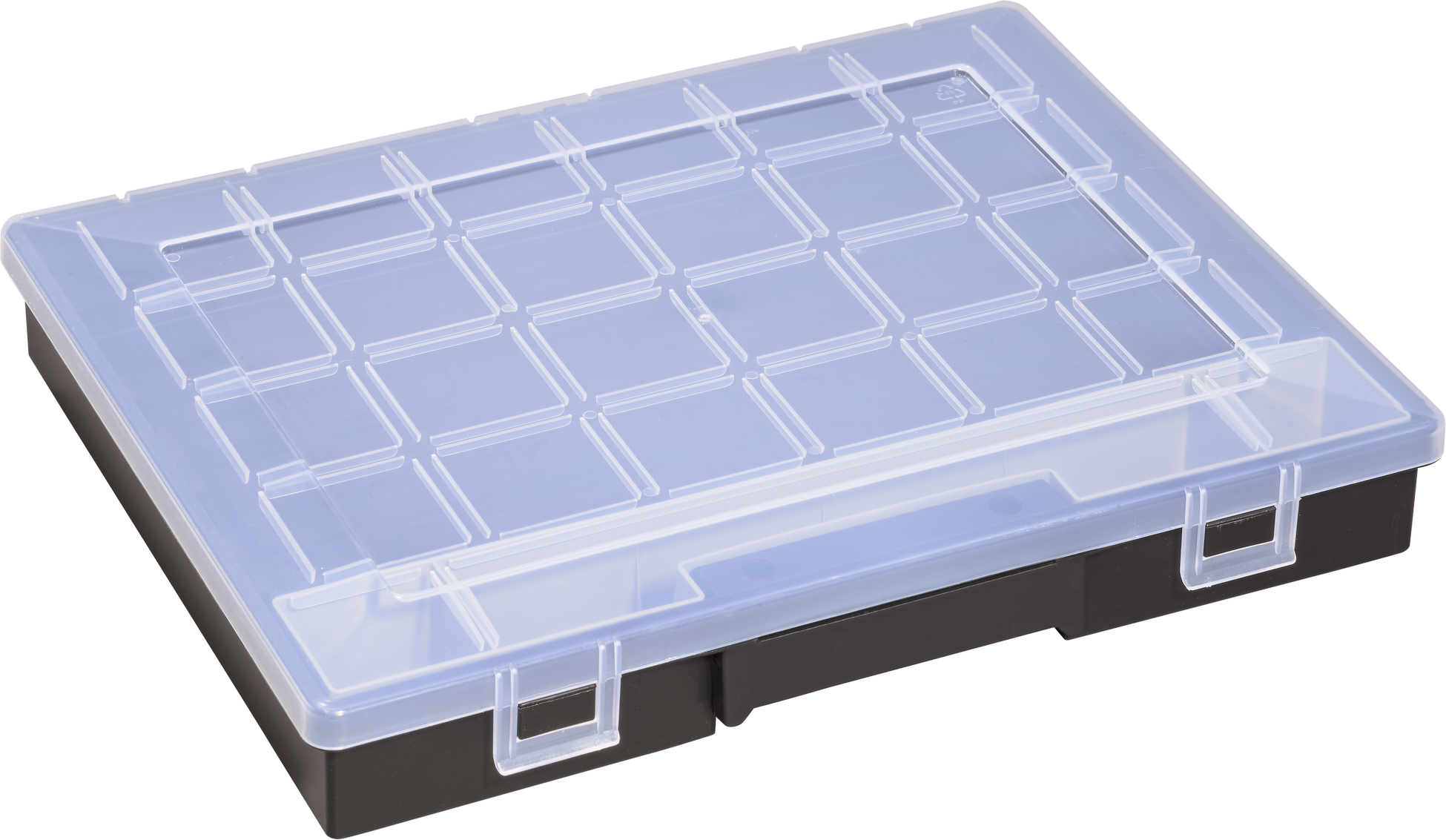 Thumbnail - Allit EuroPlus Sortimentskasten 'Flex 37-3' schwarz 37 x 29,5 x 5,5 cm