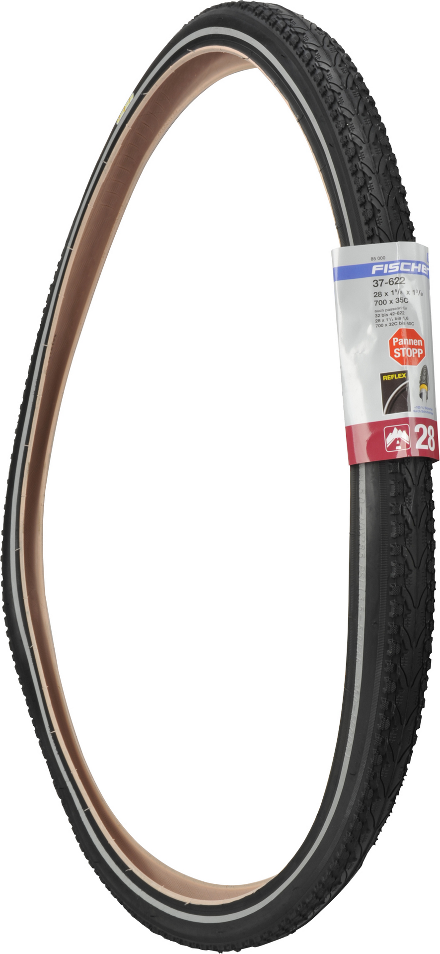 Fischer Fahrrad Trekkingreifen 28" pannensicher