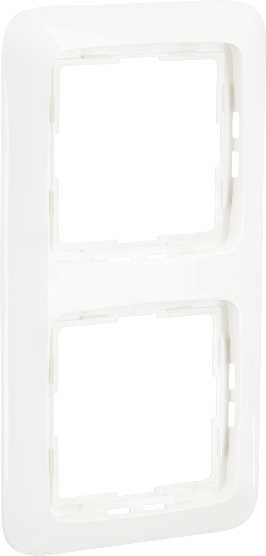 Kopp Abdeckrahmen 'Rivo' 2-fach reinweiß