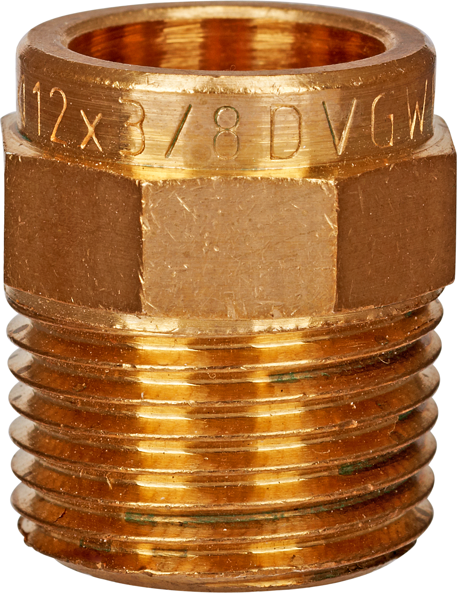 Thumbnail - Kirchhoff Übergangsnippel für Kupfer Ø 12 x 9,525 mm (3/8") AG