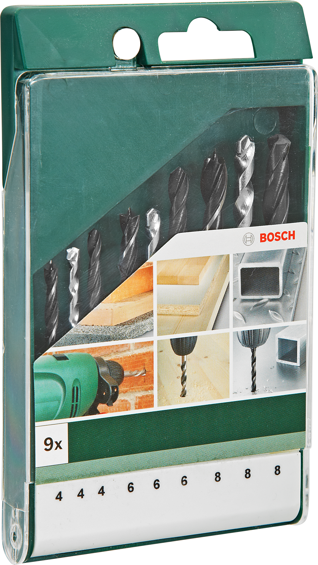 Bosch HSS-R-Bohrerset 9-teilig