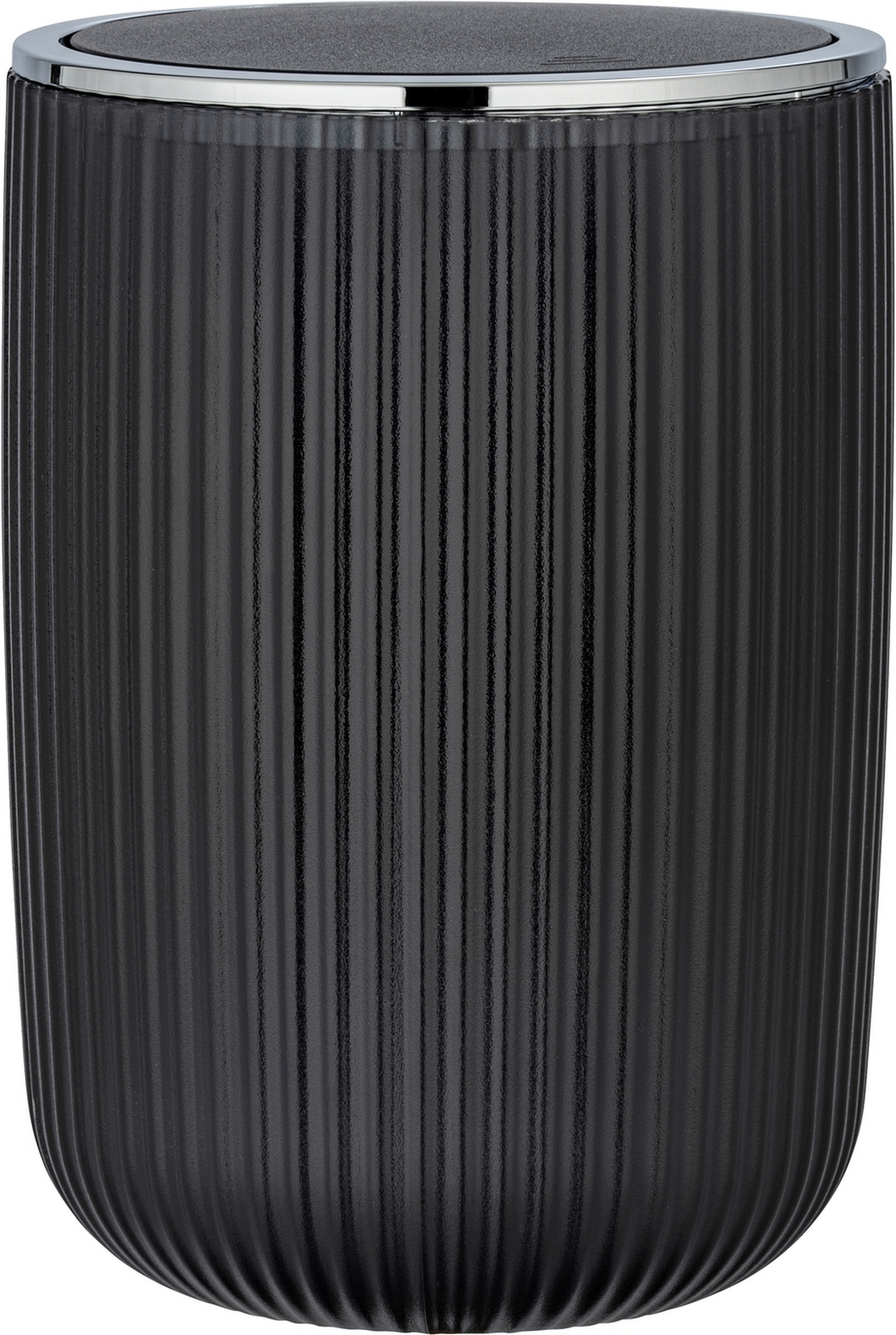 Wenko Schwingdeckeleimer 'Agropoli' grau Ø 19 x 27 cm 5,5 l