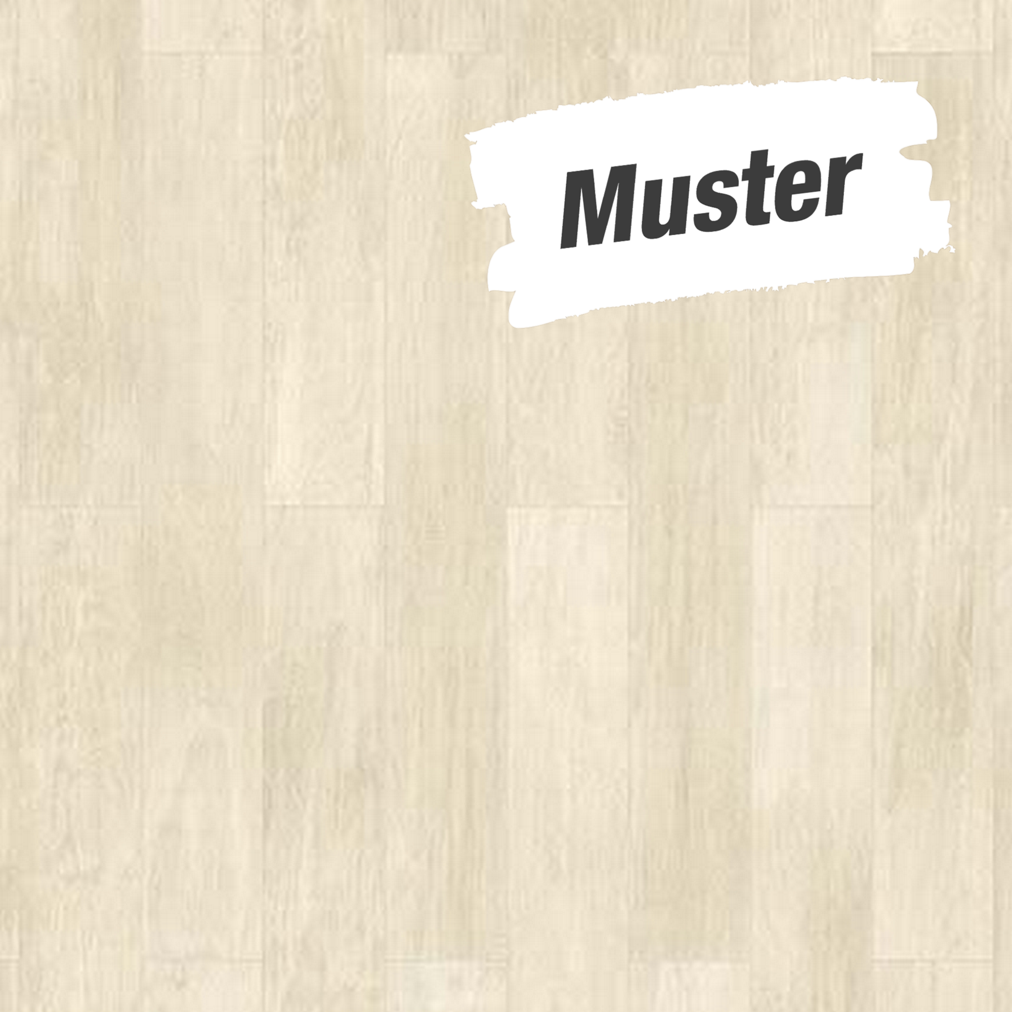 Muster zum Vinylboden 'Greenvinyl' Pinie weiß 4 mm