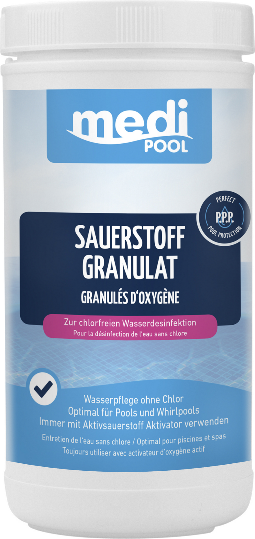 Thumbnail - mediPOOL Sauerstoff Granulat 1 kg