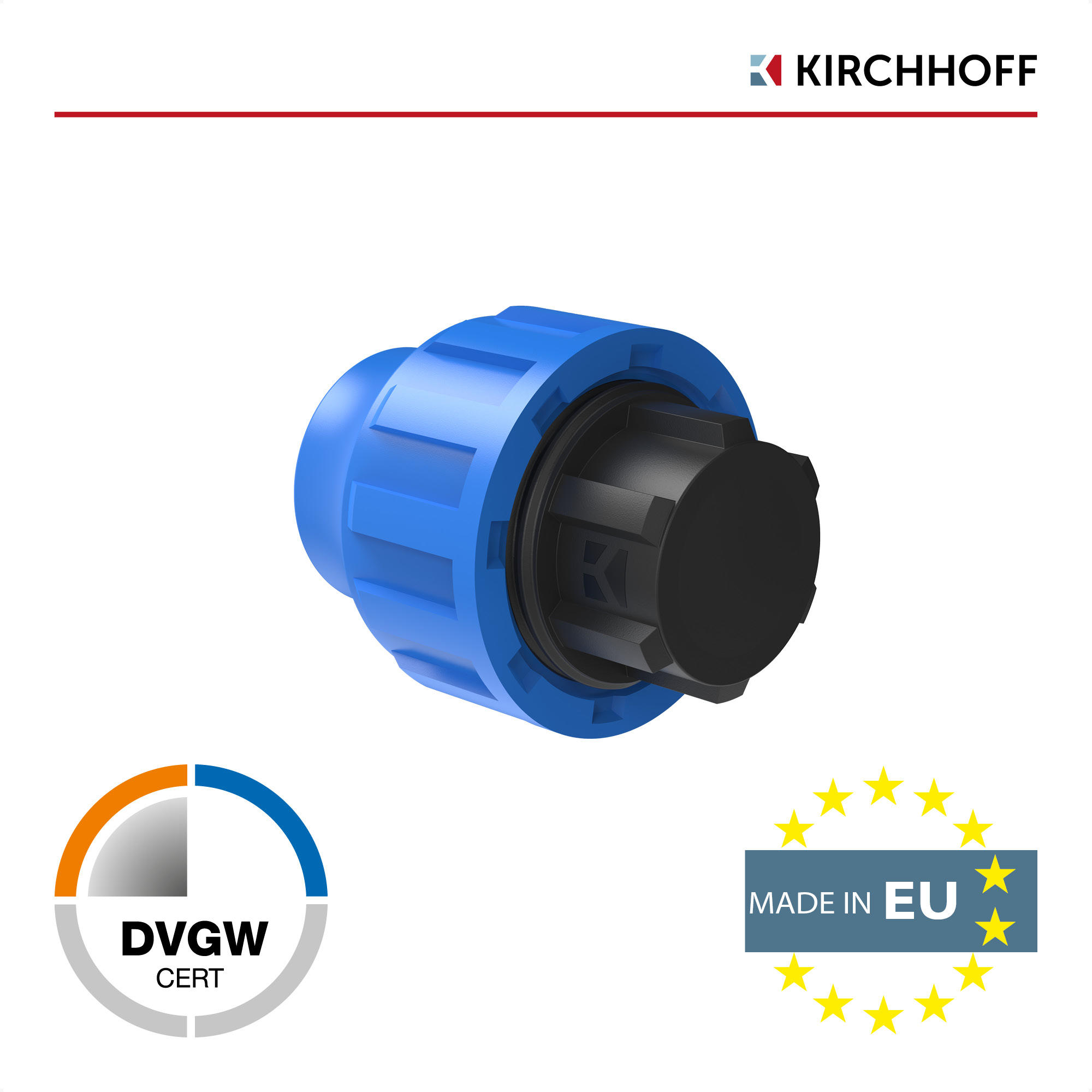 Thumbnail - Kirchhoff Endstück Polypropylen Ø 32 mm