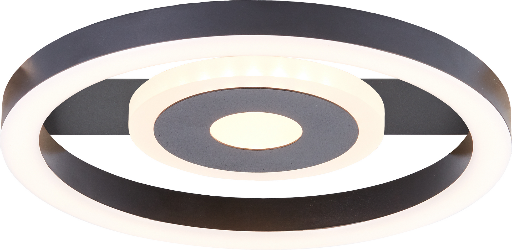 Brilliant LED-Deckenleuchte 'Maureen' schwarz Ø 20 cm