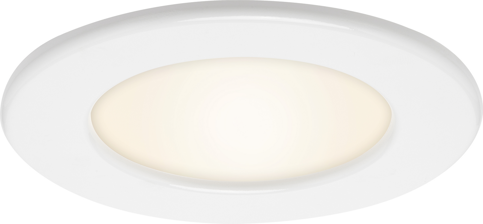 Briloner LED-Einbauleuchte 'Thin' weiß 450 lm, 3er-Set, IP 44