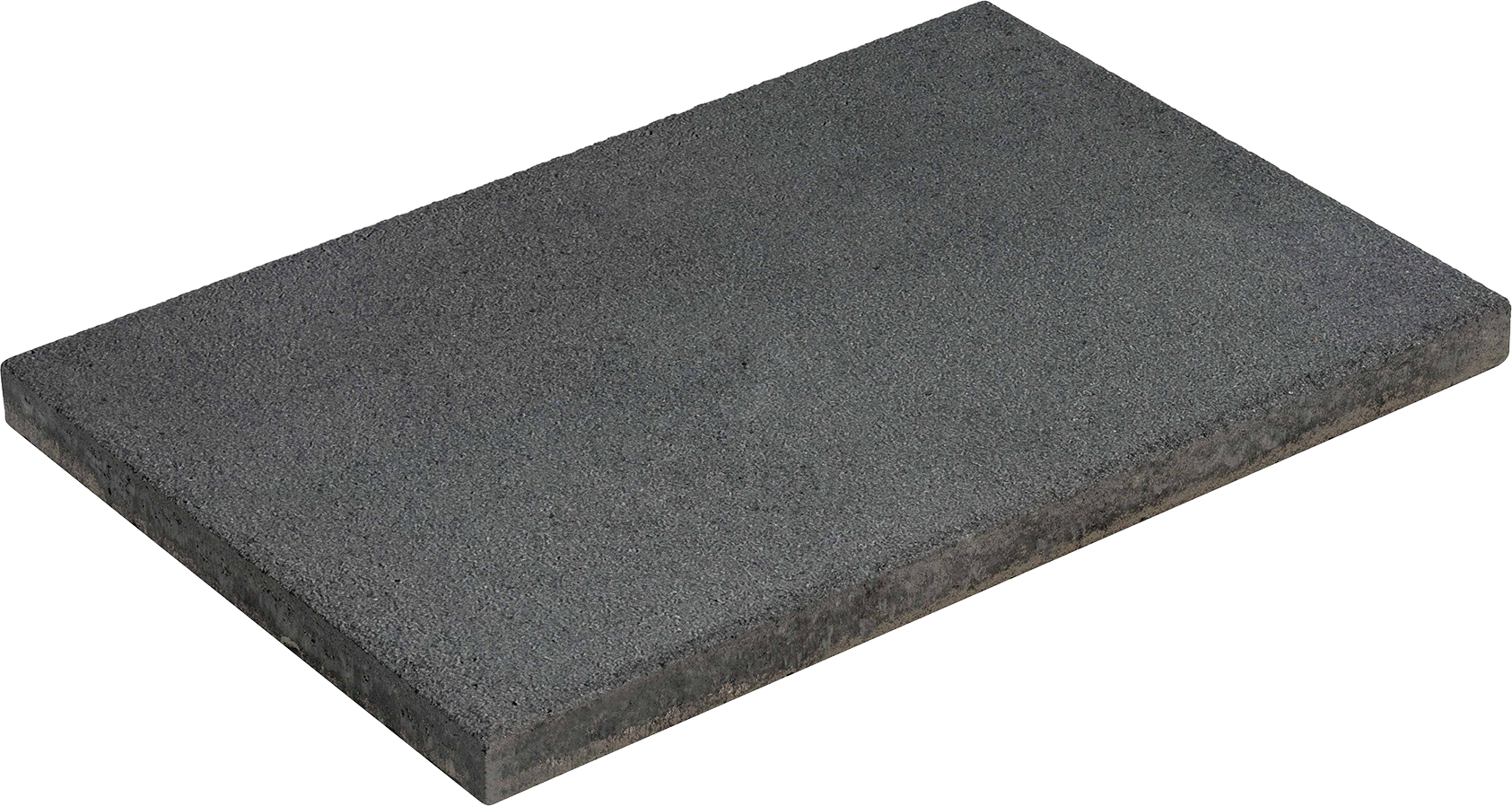 Diephaus Terrassenplatte 'T-Court Classic' Beton schwarz-basaltfarben 60 x 40 x 4 cm
