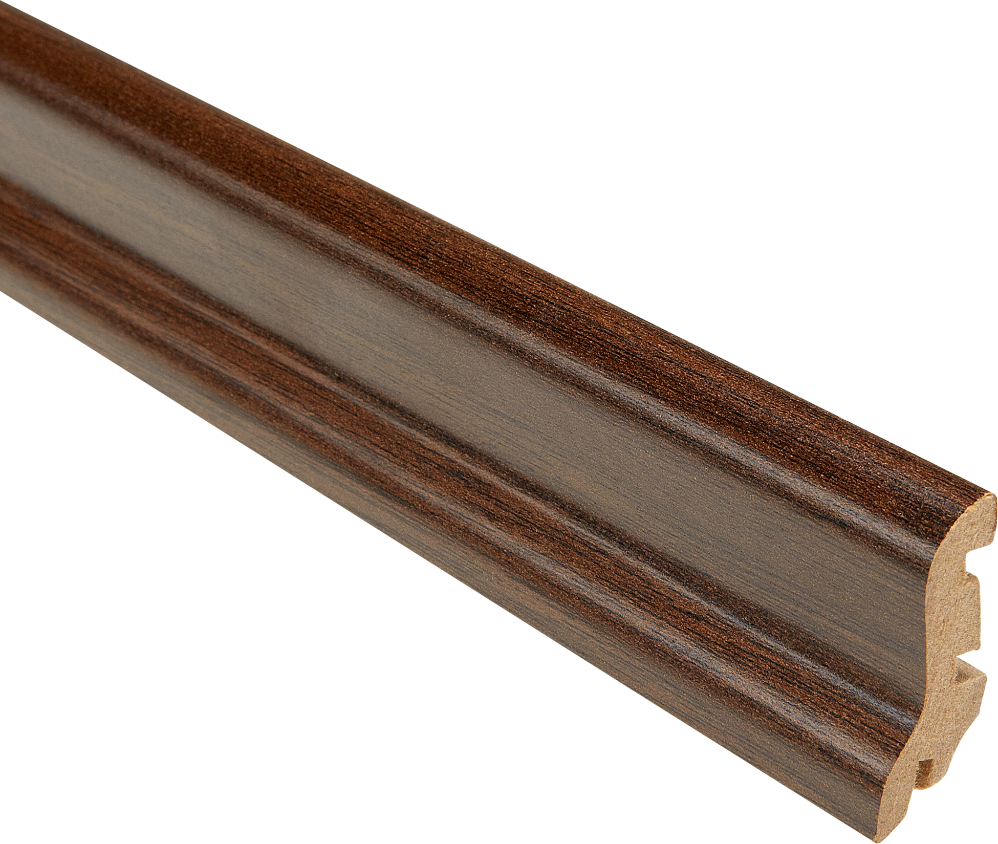 Kosche Sockelleiste Nussbaum 2400 x 45 x 20 mm