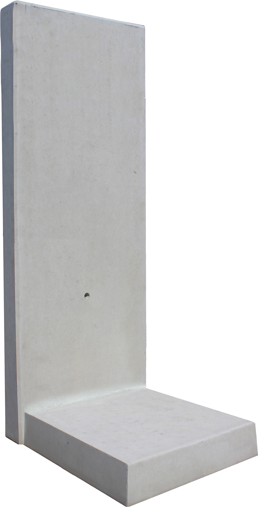 Diephaus L-Stein Beton bewehrt grau 205 x 50 x 115 x 12 cm