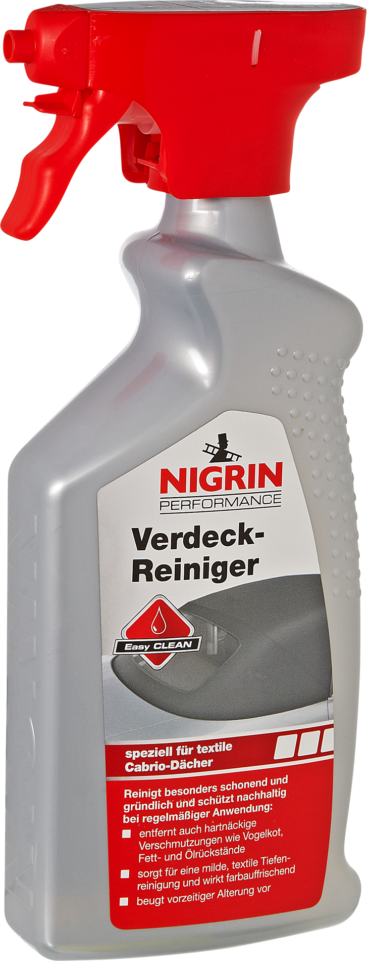 Nigrin Verdeckreiniger für textile Cabrio-Dächer 500 ml