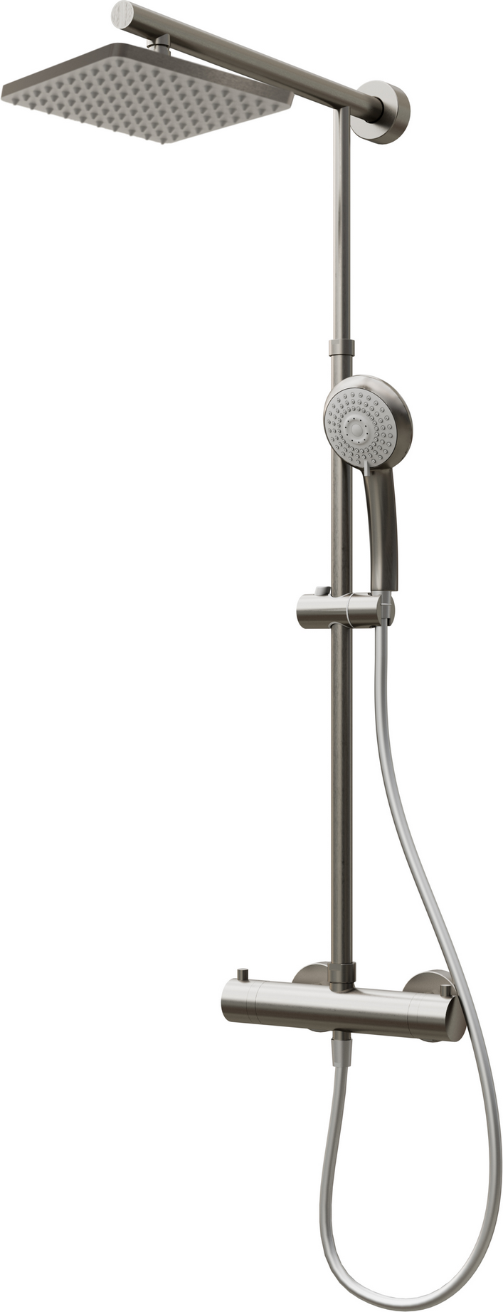 Thumbnail - Schulte Duschsystem 'DuschMaster Rain Classic' mit Thermostat, eckig, 155 cm