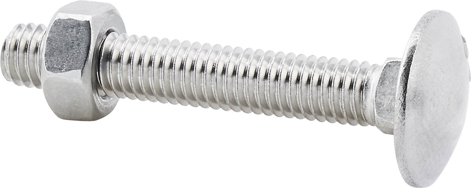 Schlossschrauben Edelstahl M6 x 40 mm 25 Stück