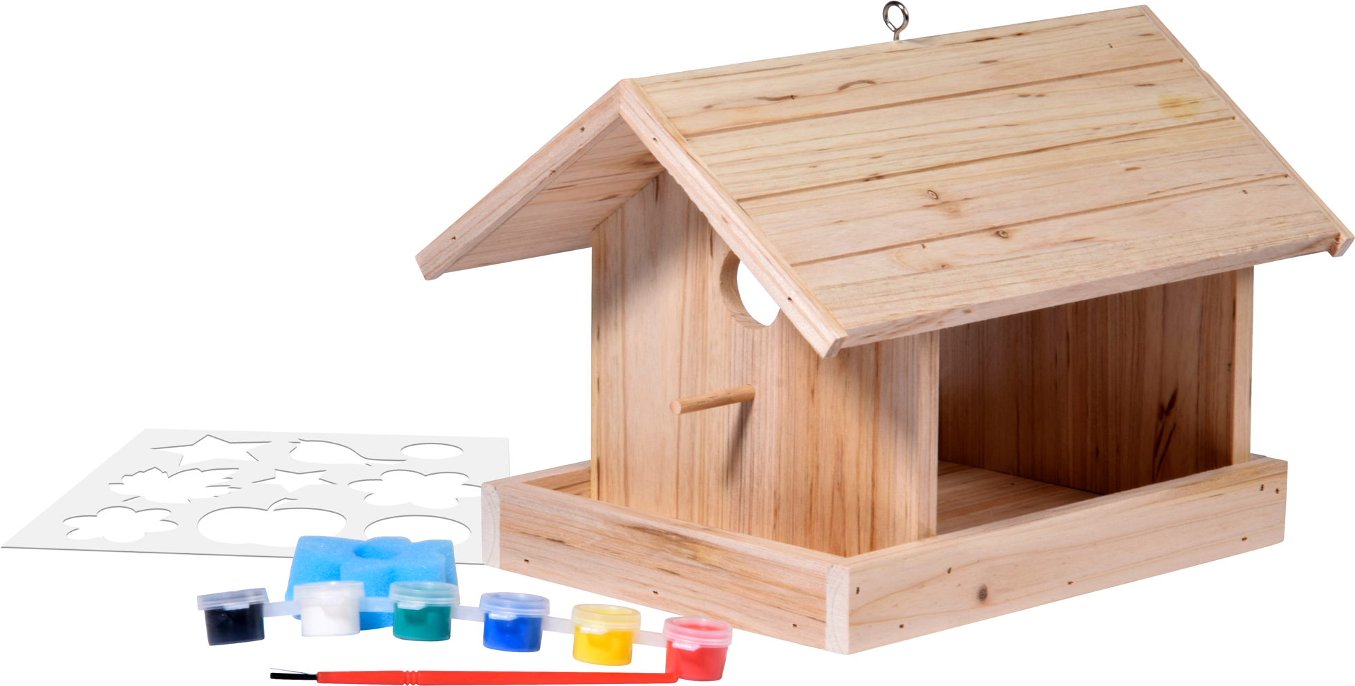 Dobar Vogelfutterhaus 19,5 x 19,5 x 26,5 cm