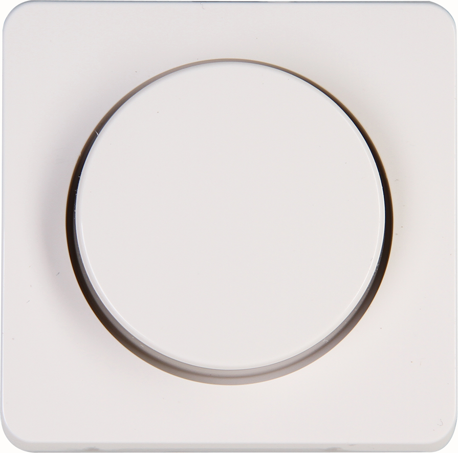 Kopp Dimmerabdeckung 1-fach 'Milano' weiß