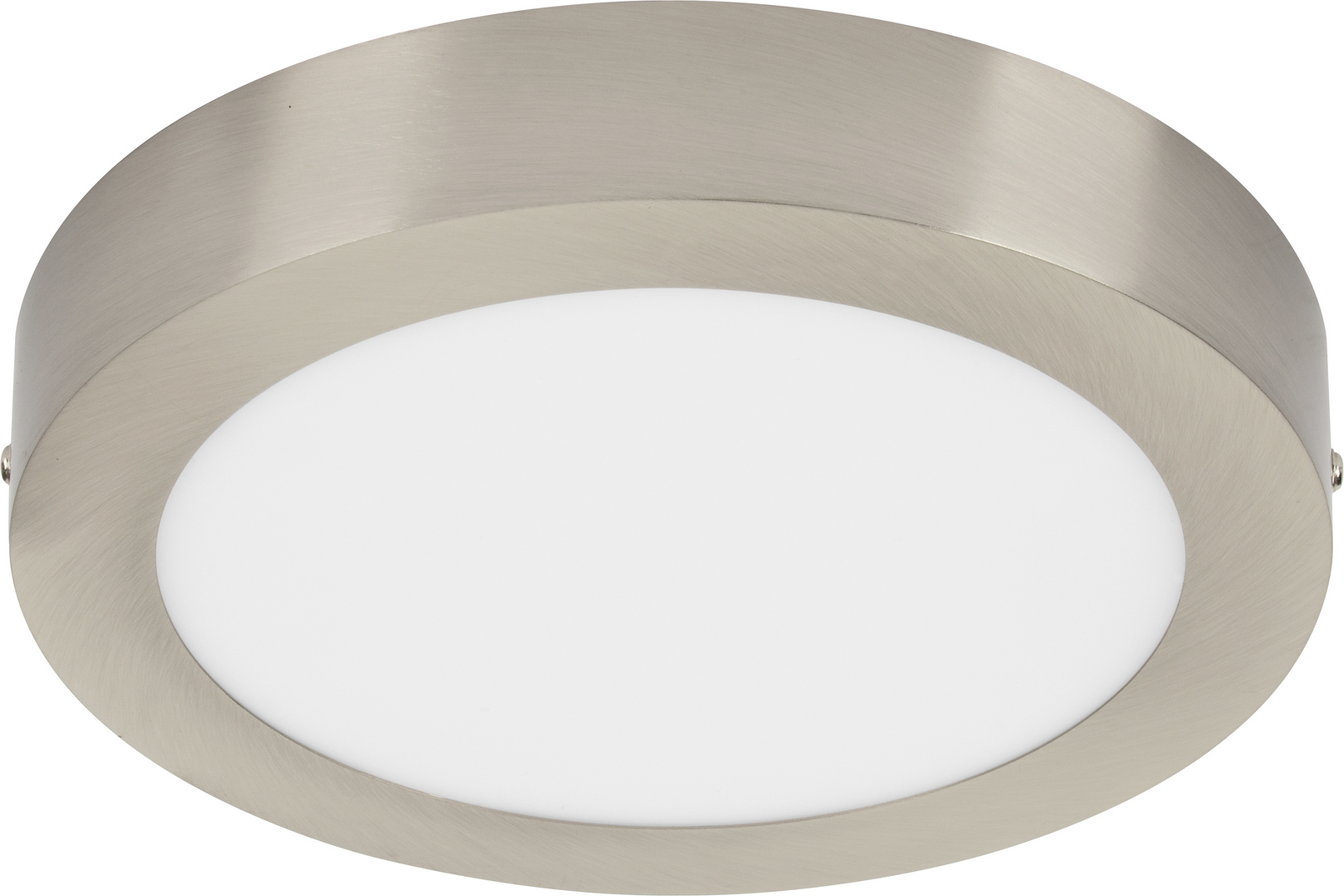 Thumbnail - Telefunken LED-Aufbauleuchte 'Virgo' nickelfarben, 1800 lm, Ø 22,5 cm