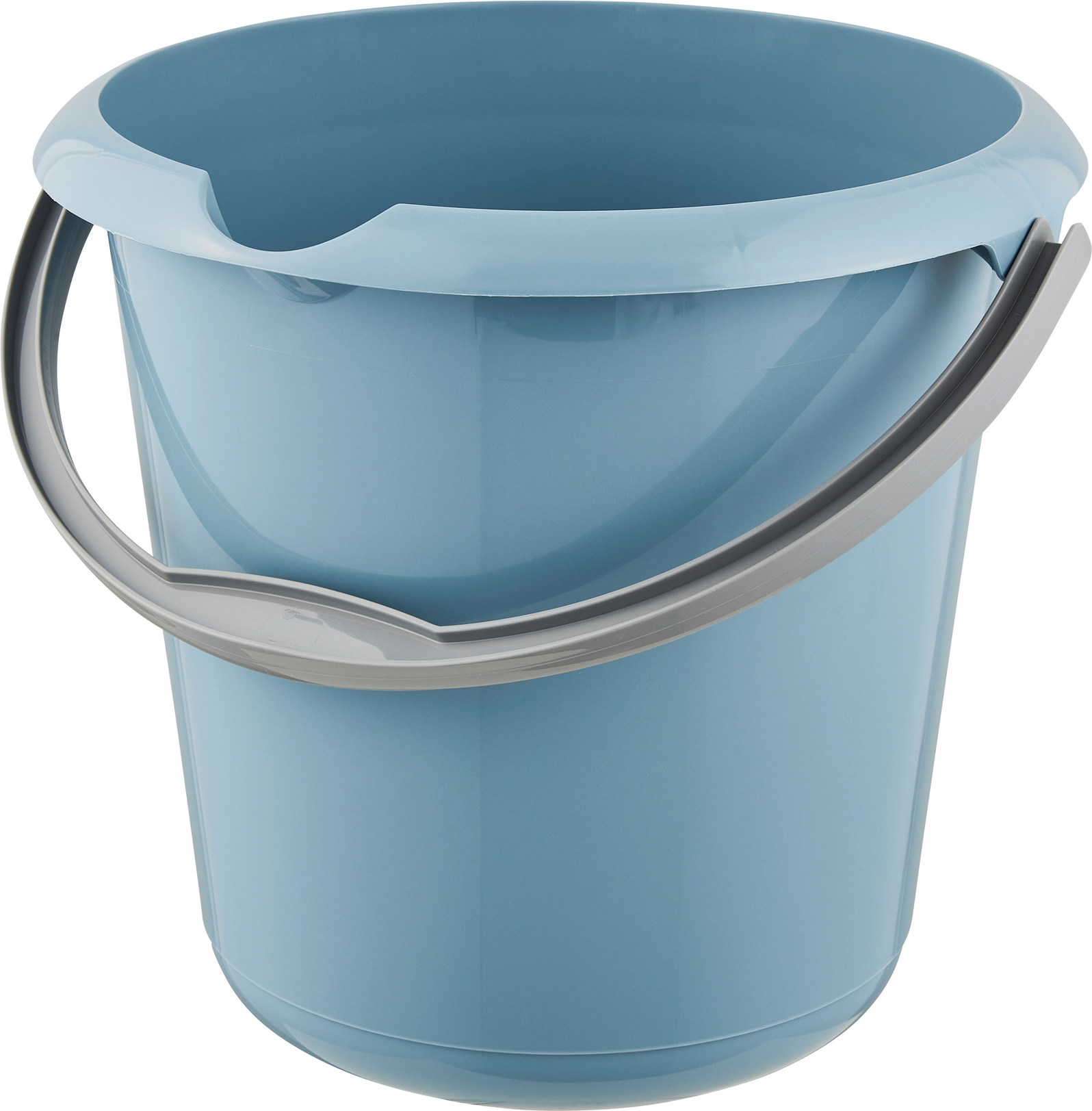 Keeeper Eimer mit Ausguss 'Mika' nordic blue Ø 30 x 28 cm 10 l