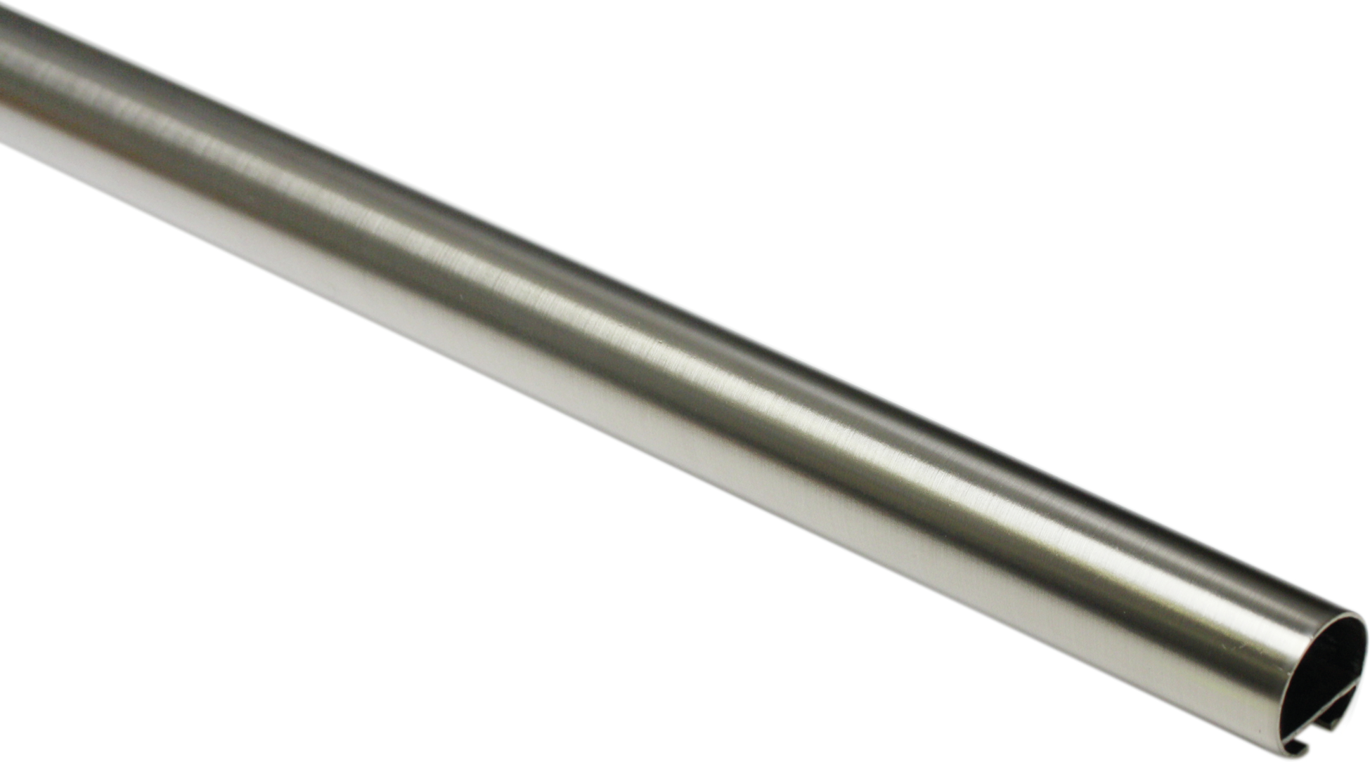 Gardinia Stange 25 mm 200 cm Edelstahl-Optik