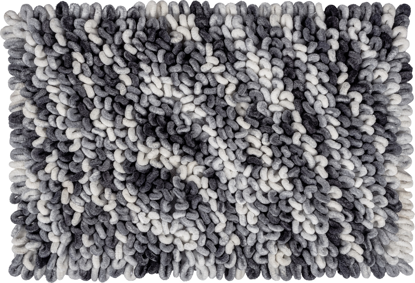 Thumbnail - Wenko Badteppich 'Lerici' grau-blau 60 x 90 cm