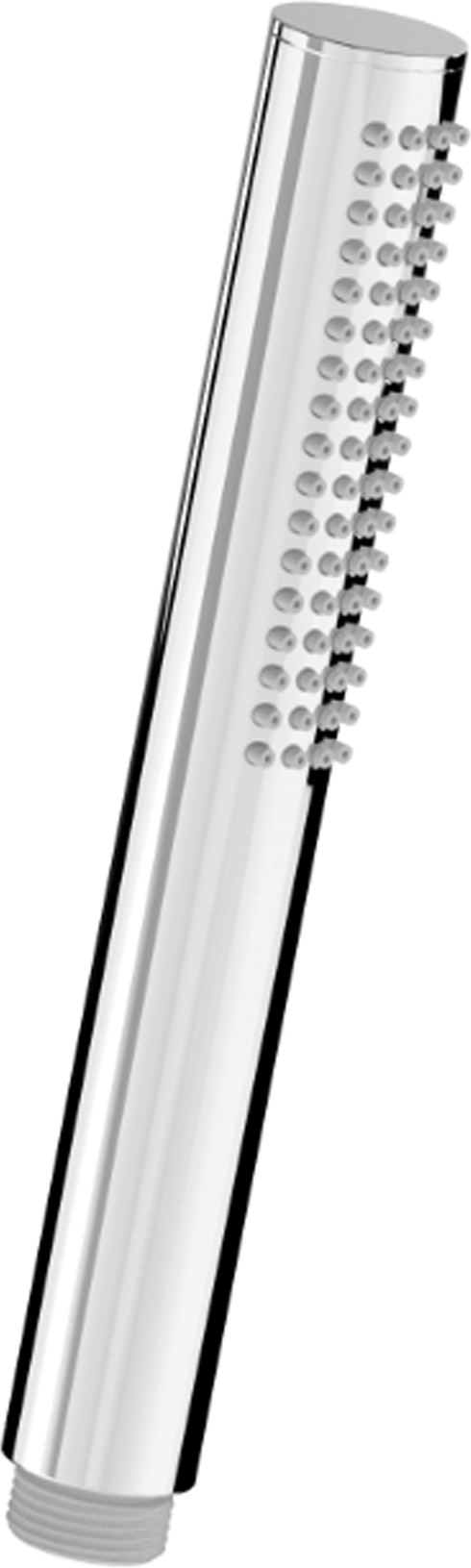 Chris Bergen Stabhandbrause chromfarben Messing 19,8 cm