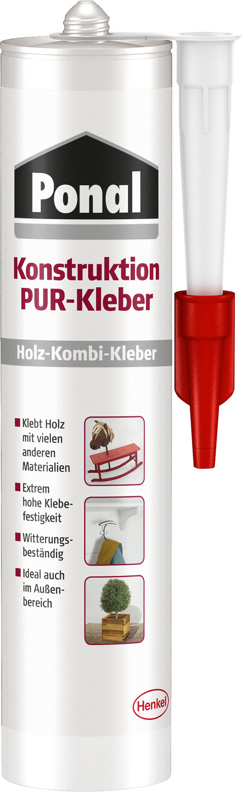 Thumbnail - Ponal PU-Kleber 'Konstruktion PUR' elfenbein 530 g