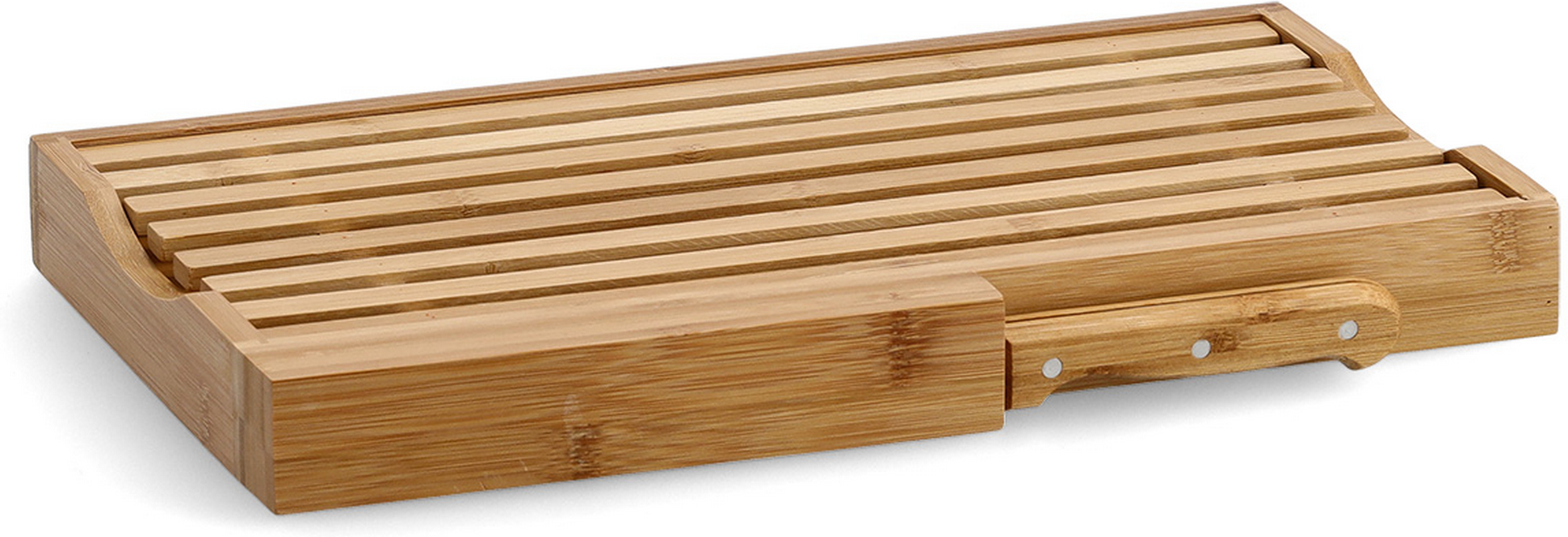 Zeller Brotschneidebrett naturfarben 39,5 x 4 x 23,5 cm