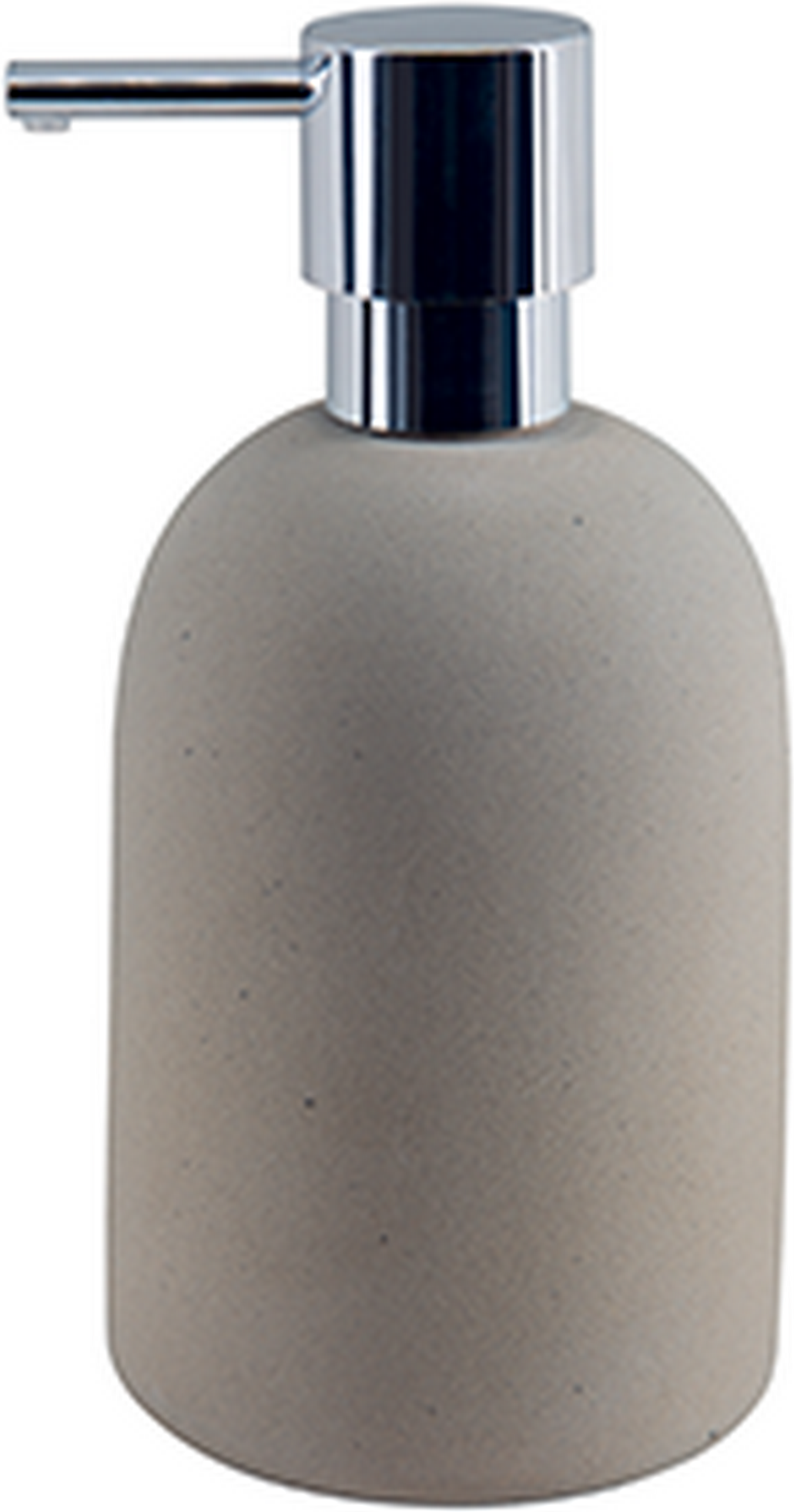 Spirella Seifenspender 'Gemma' Keramik grau 500 ml