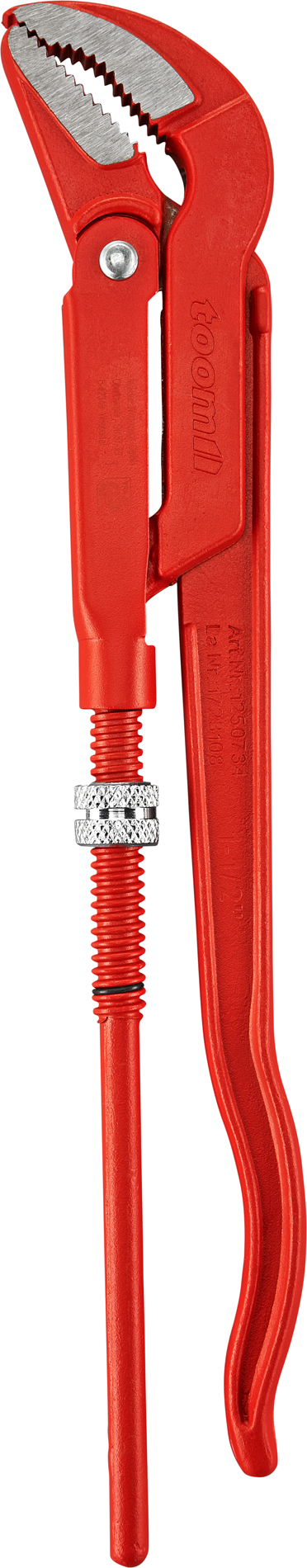 toom Eckrohrzange rot 1  1,5"