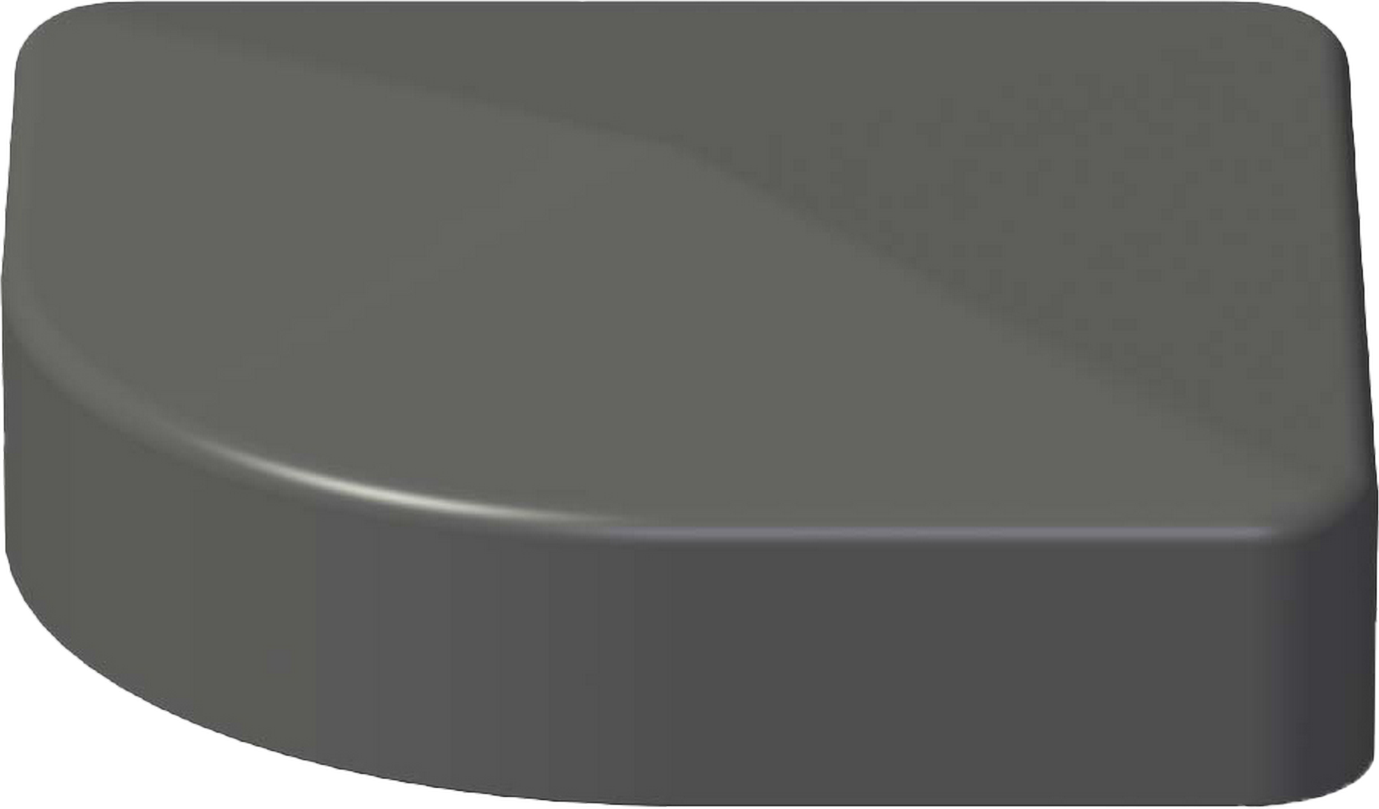 Thumbnail - GroJa Kappe für variablen Aluminium-Eckpfosten anthrazit 7 x 7 cm