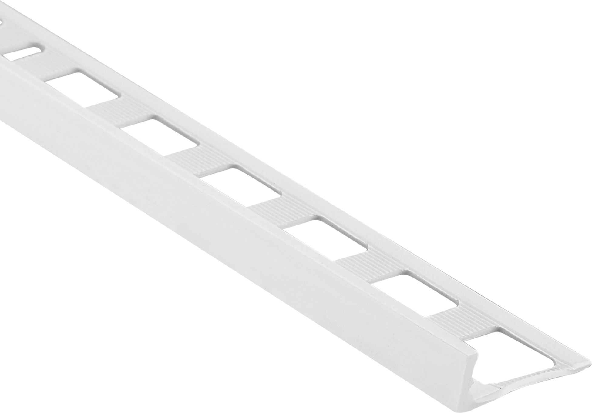 alfer Winkelprofil PVC brillantweiß 8 x 21 x 2500 mm