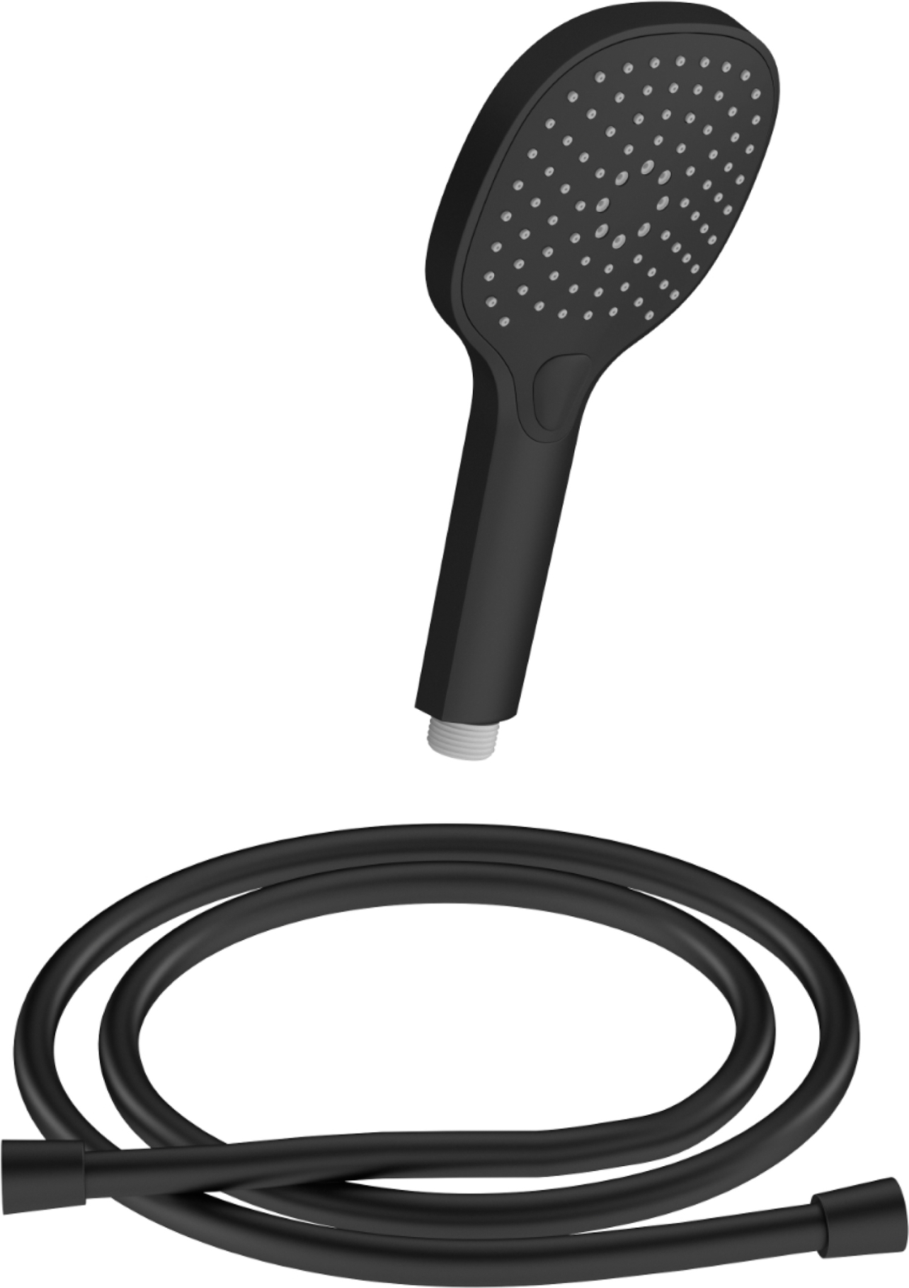 Chris Bergen Handbrause mit Brauseschlauch schwarz matt 160 cm