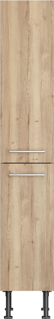 Thumbnail - OPTIFIT Midischrank 'Optikomfort Erik290' eichefarben 30 x 176,6 x 58,4 cm