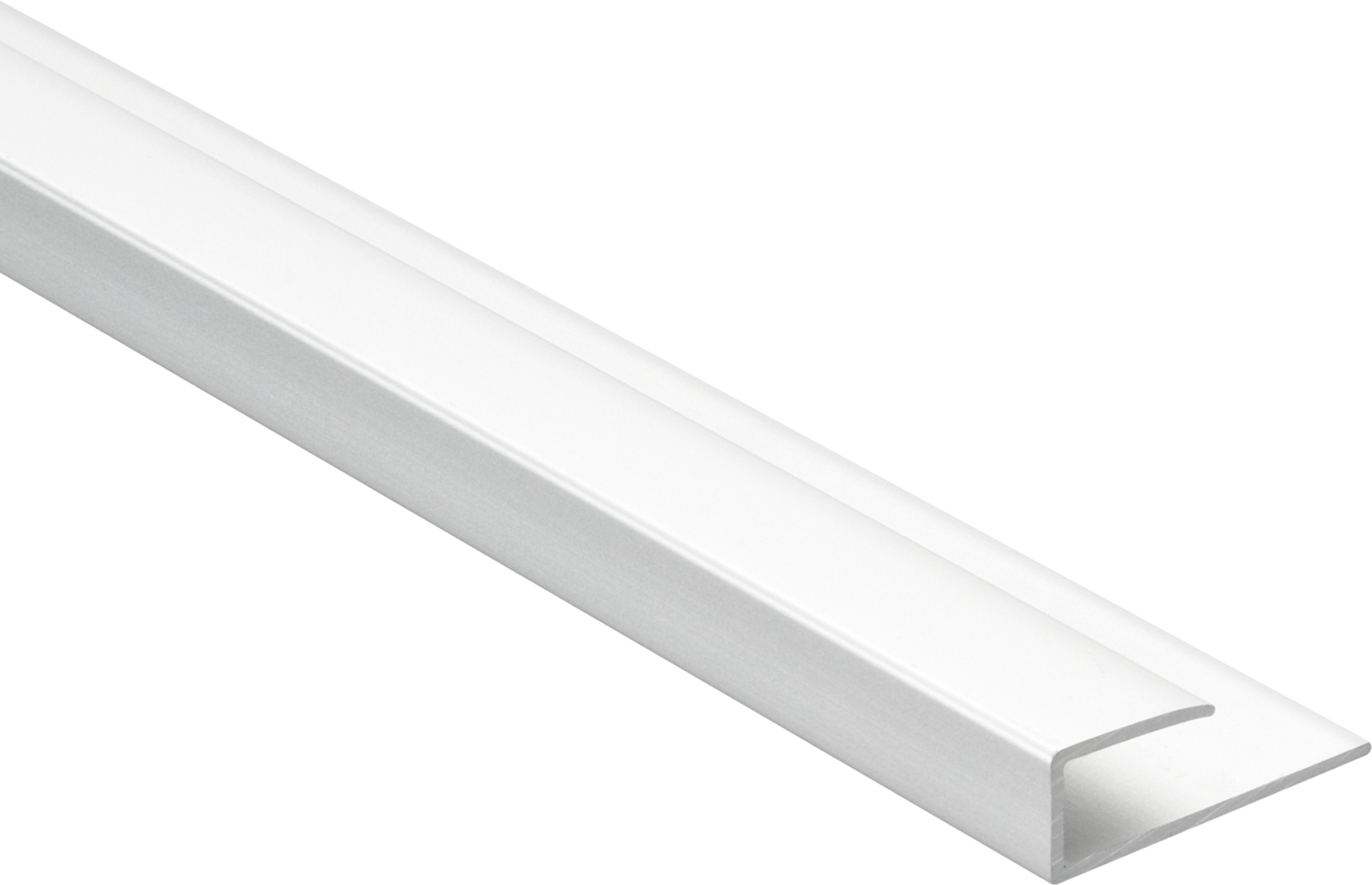 alfer Einfassprofil 'clipstech®' Aluminium silber 1000 x 15 mm