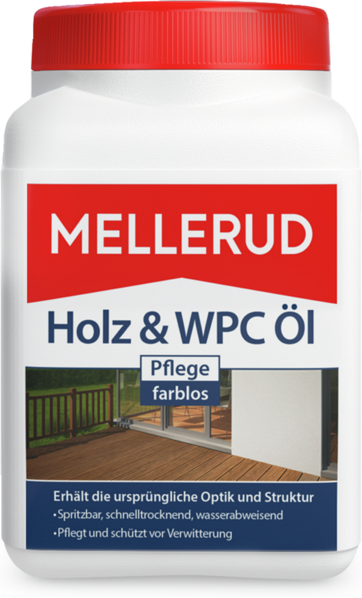 Mellerud Holz- & WPC-Öl transparent 750 ml