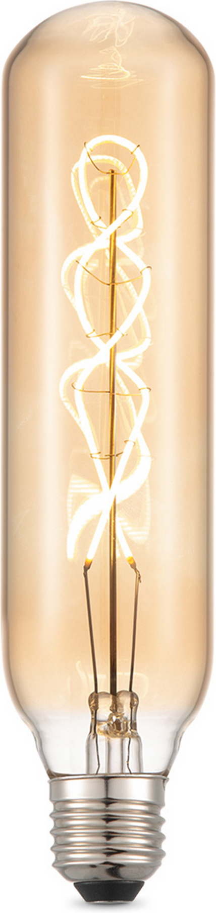 Besselink Licht LED-Leuchtmittel 'Tube Spiral' amber 4 W 280 lm