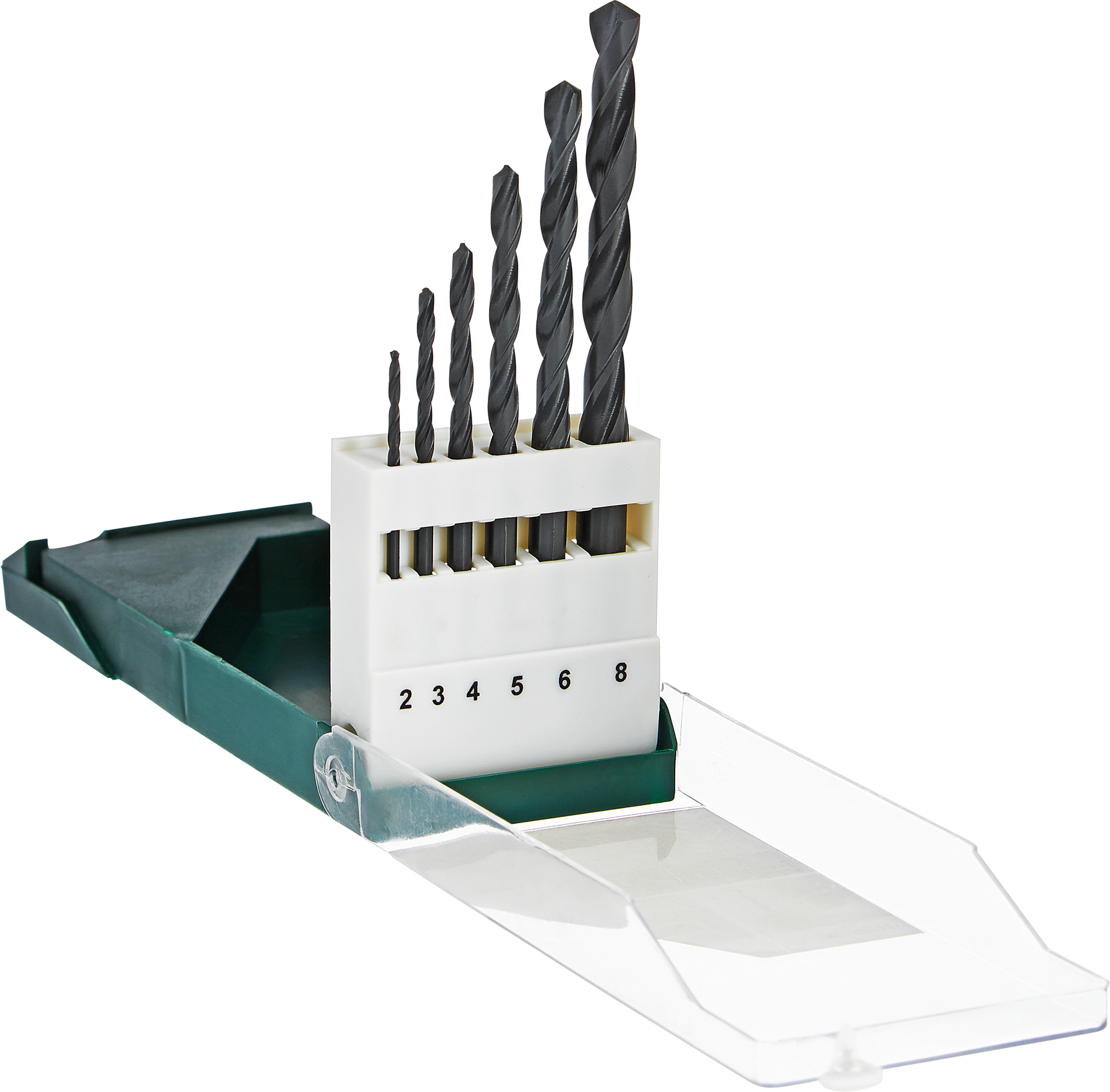 Bosch Metallbohrerset HSS-R 6-teilig