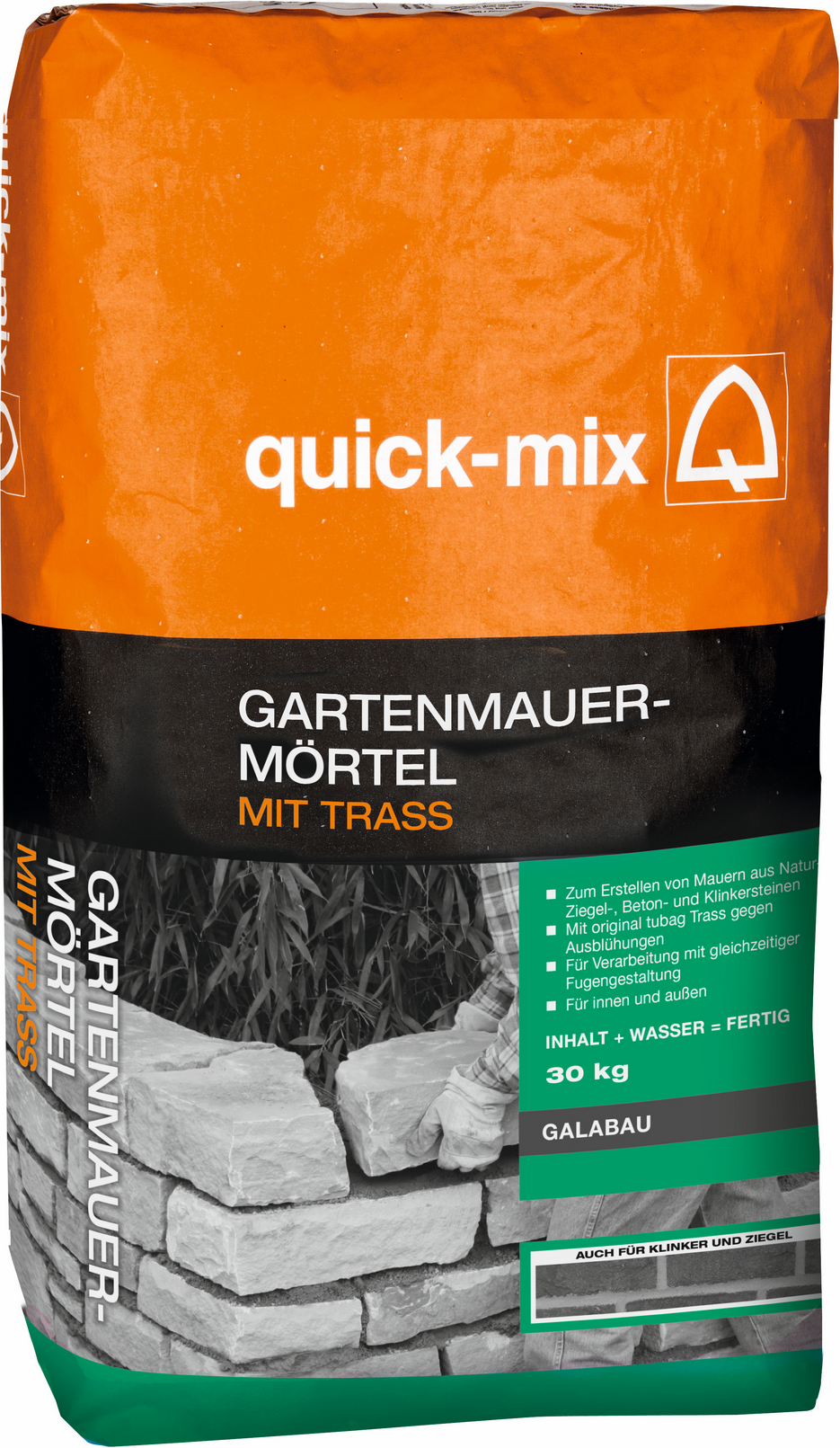 Quick-mix Gartenmauermörtel 30 kg