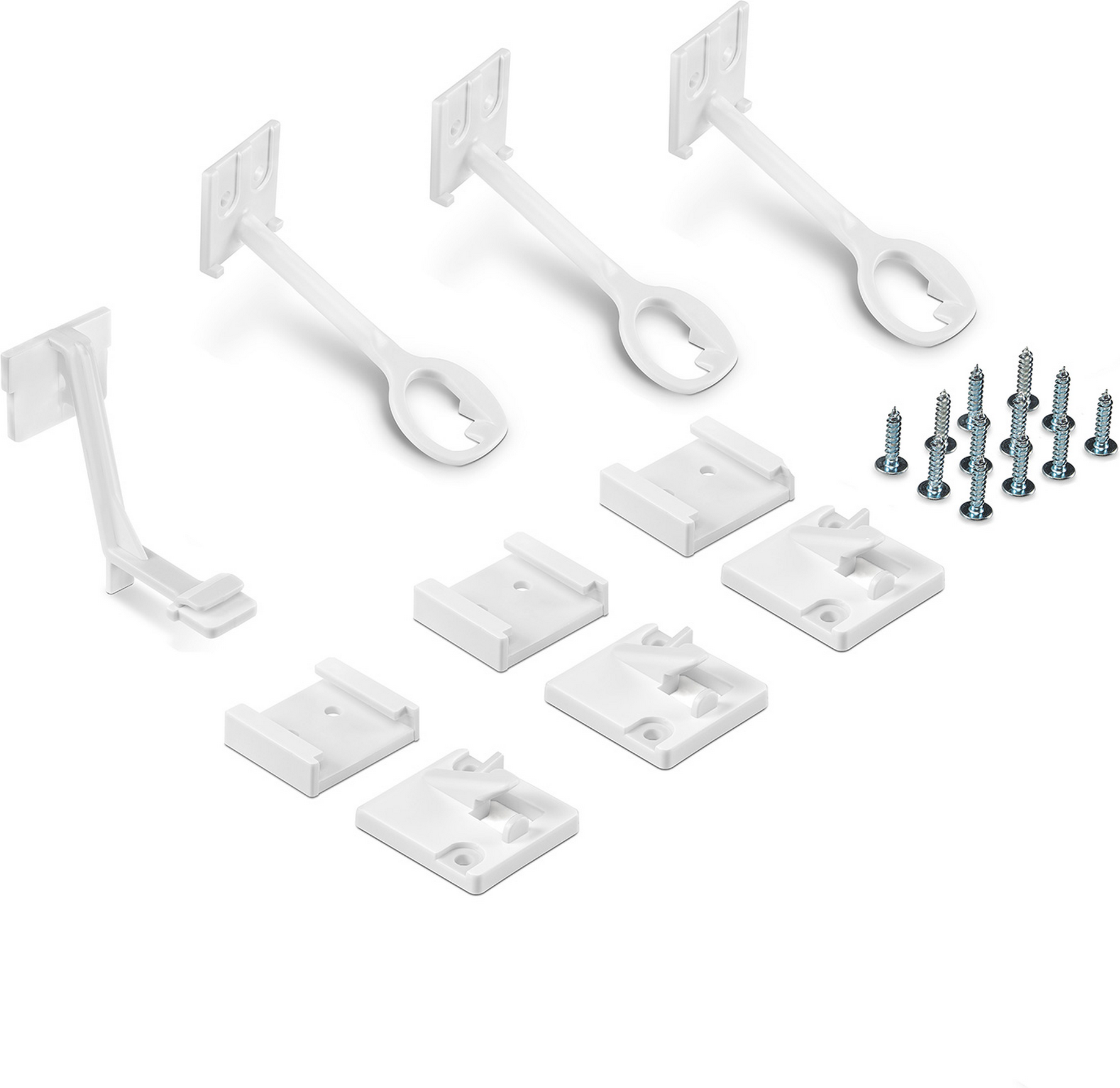 Thumbnail - Reer Schrank- und Schubladensicherung weiß mit Montagehilfe, 3 Stück