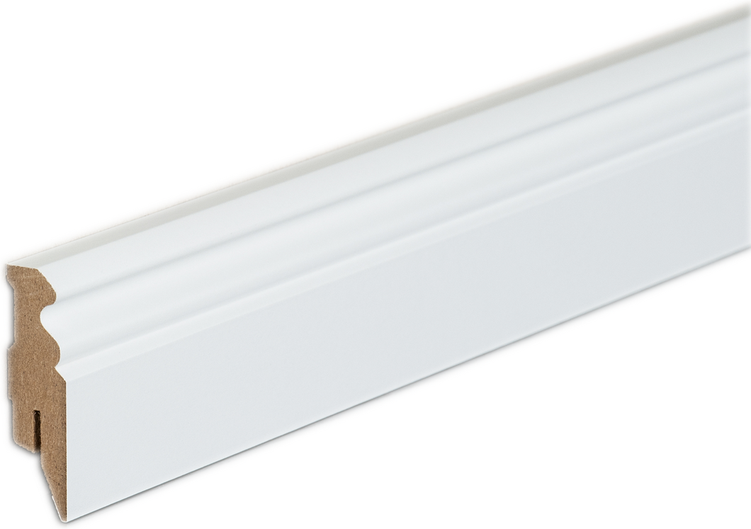 Kosche Sockelleiste weiß 58 x 16 x 2500 mm