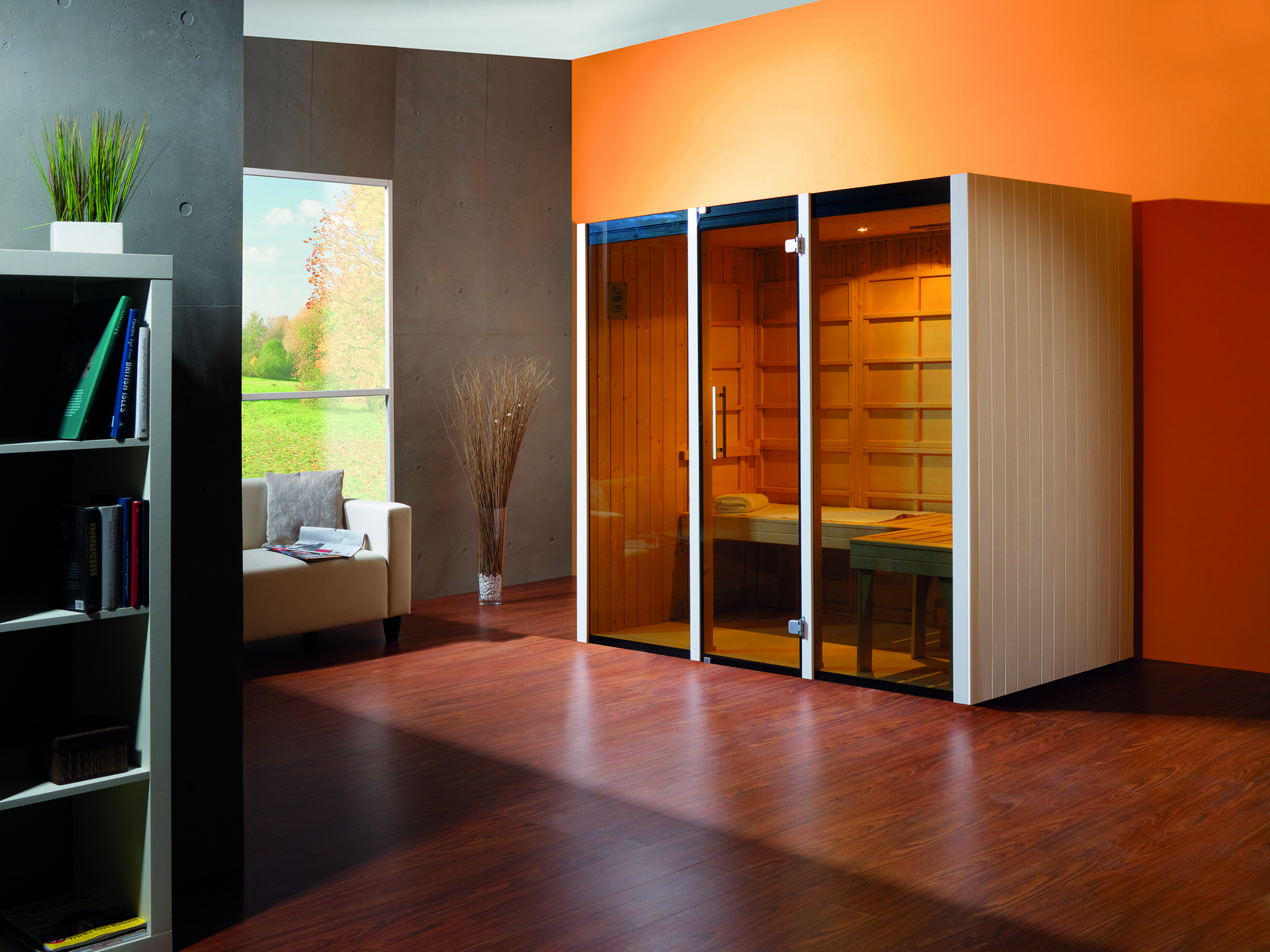 Weka Infrarot-Kabine 'Osby 2' 212 x 125 cm