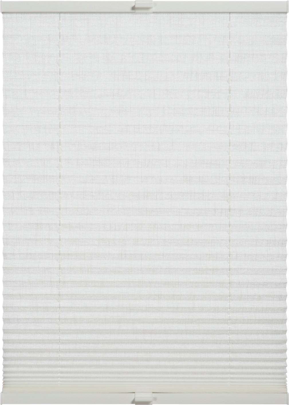 Plissee 'Marla' weiß 90 x 130 cm