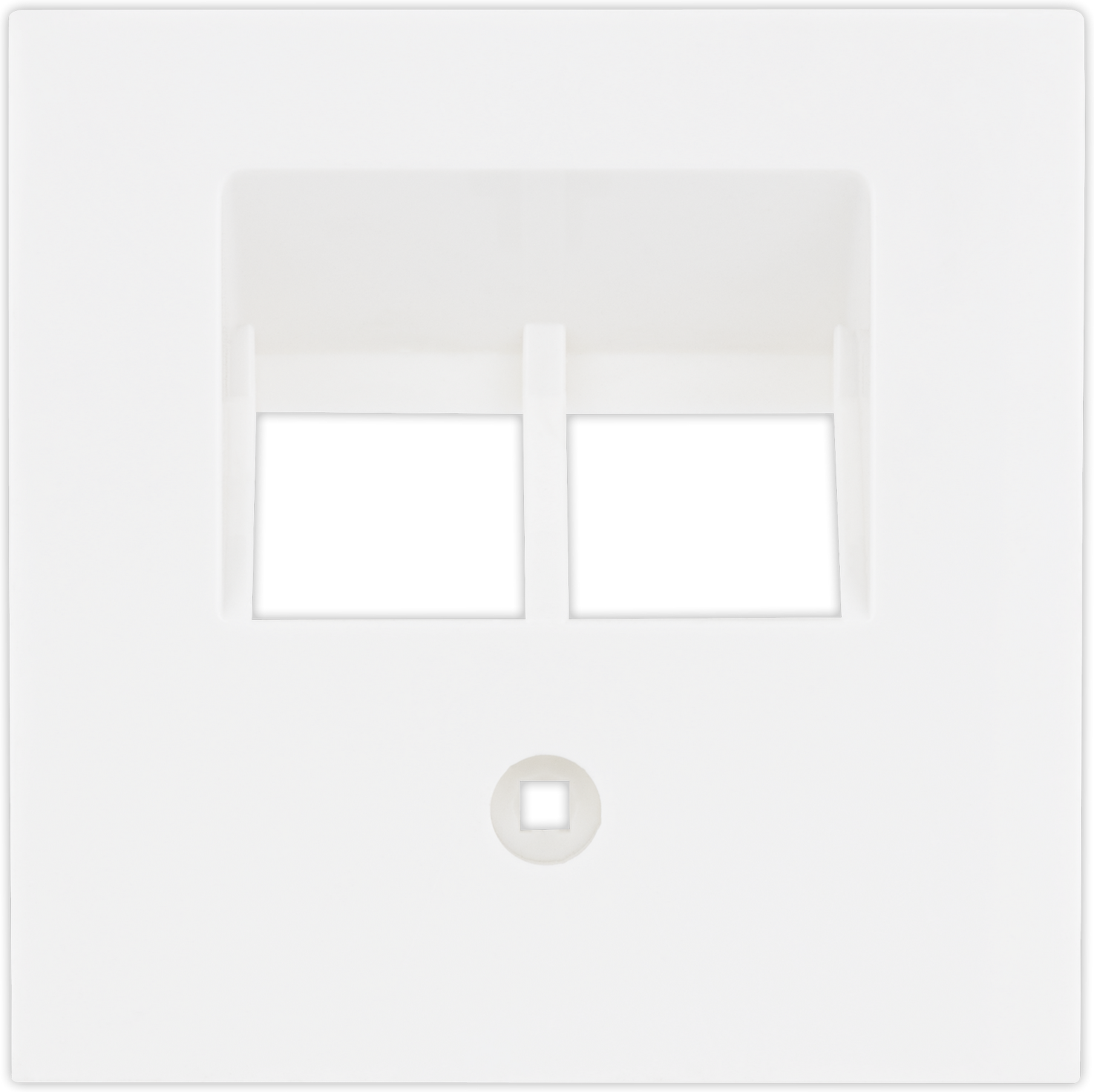 toom Abdeckung 'Cat 6a' weiß