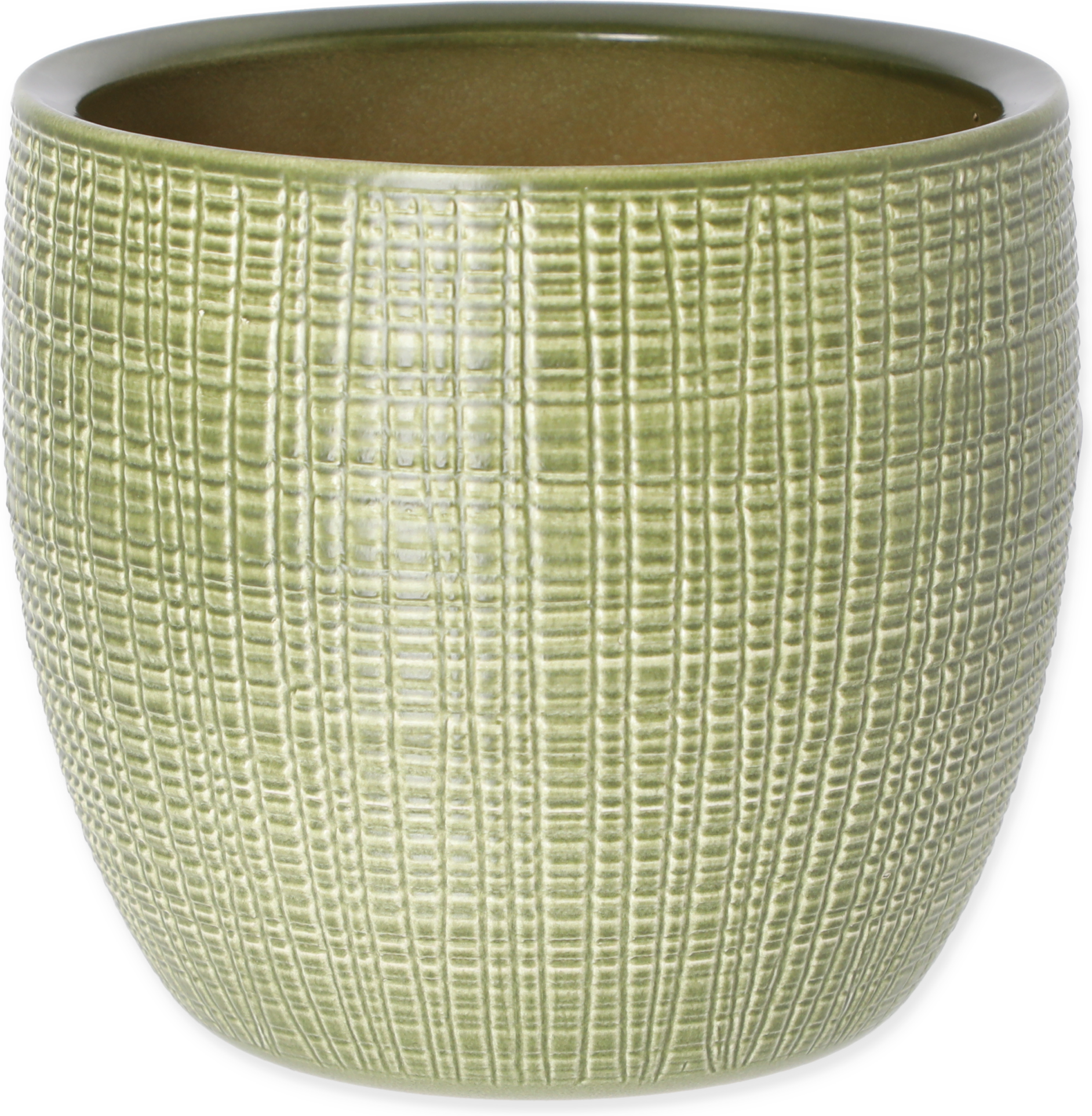 Scheurich Übertopf 'Menta' grün Ø 16 x 14 cm