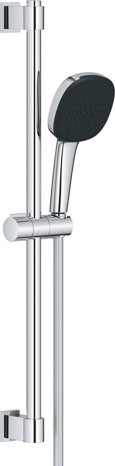Grohe Brausestangenset 'Vitalio Comfort 110' chromfarben eckig 2 Strahlarten, 60 cm