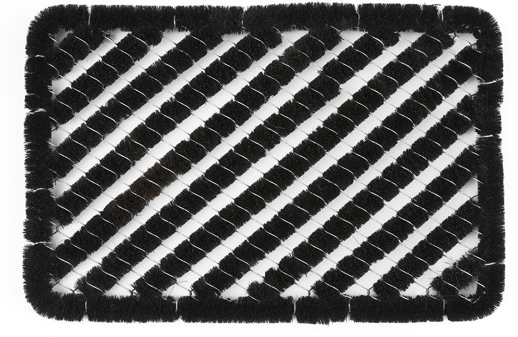 Fußmate Kokos schwarz 40 x 60 cm
